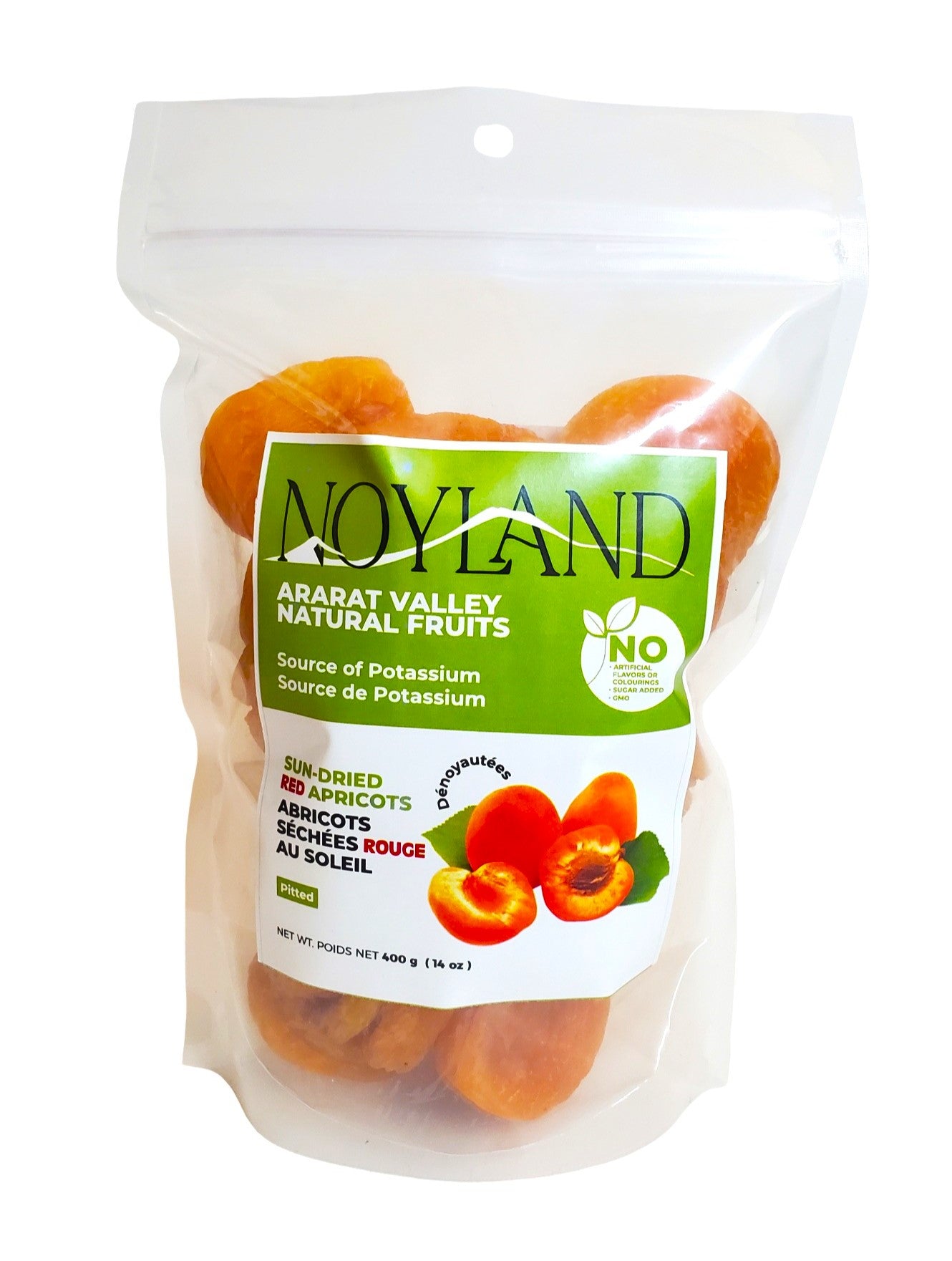 Red Tangy Apricots - Sun Dried - 400g